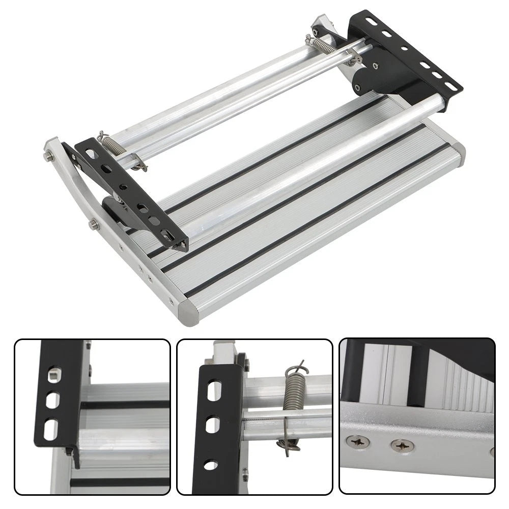 Retractable Aluminium Manual Pull Out Step for RV Camper (1 Step)