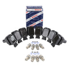 Set of 8 Ignition Coils & Double Platinum Spark Plugs for Mercedes W140 R129