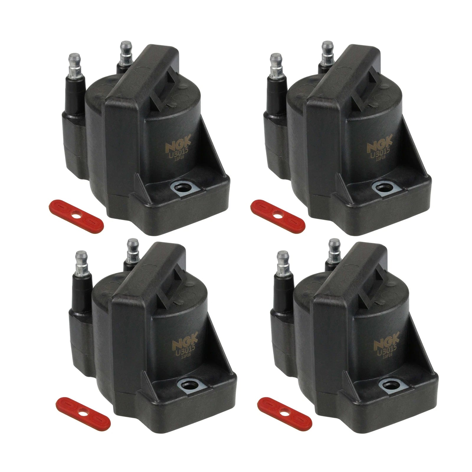 Set of 4 NGK Ignition Coils for Cadillac Chevy Oldsmobile Shelby V8