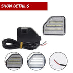 LED Rear Bumper Reflector Backup Lights for Jeep Wrangler JL (2018–Present)