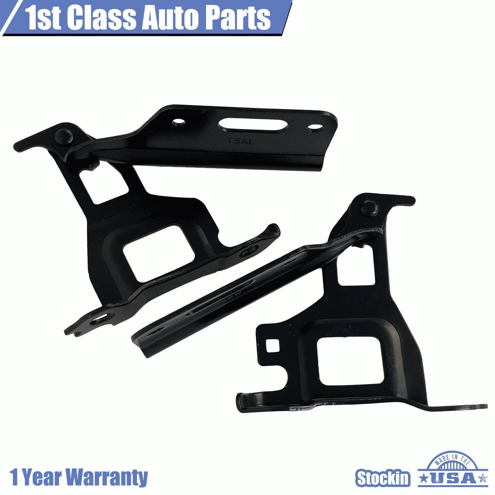 Set of 2 Hood Hinges for Honda Fit (2015–2018)