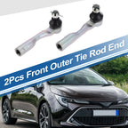 2X Front Outer Tie Rod Ends for Toyota Tundra (2003–2006) No. 4504609210