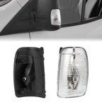 Pair Wing Mirror Indicator Lamp Lens Cover for Ford Transit MK8 (2014)