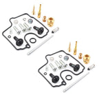 2X Carburetor Gasket Jet Repair Parts Kit for Suzuki SV650 SV650S (1999–2002)