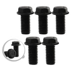 5pcs M8 x 18mm Left Hand Thread Hex Flange Saw-Blade for Cutting Machine