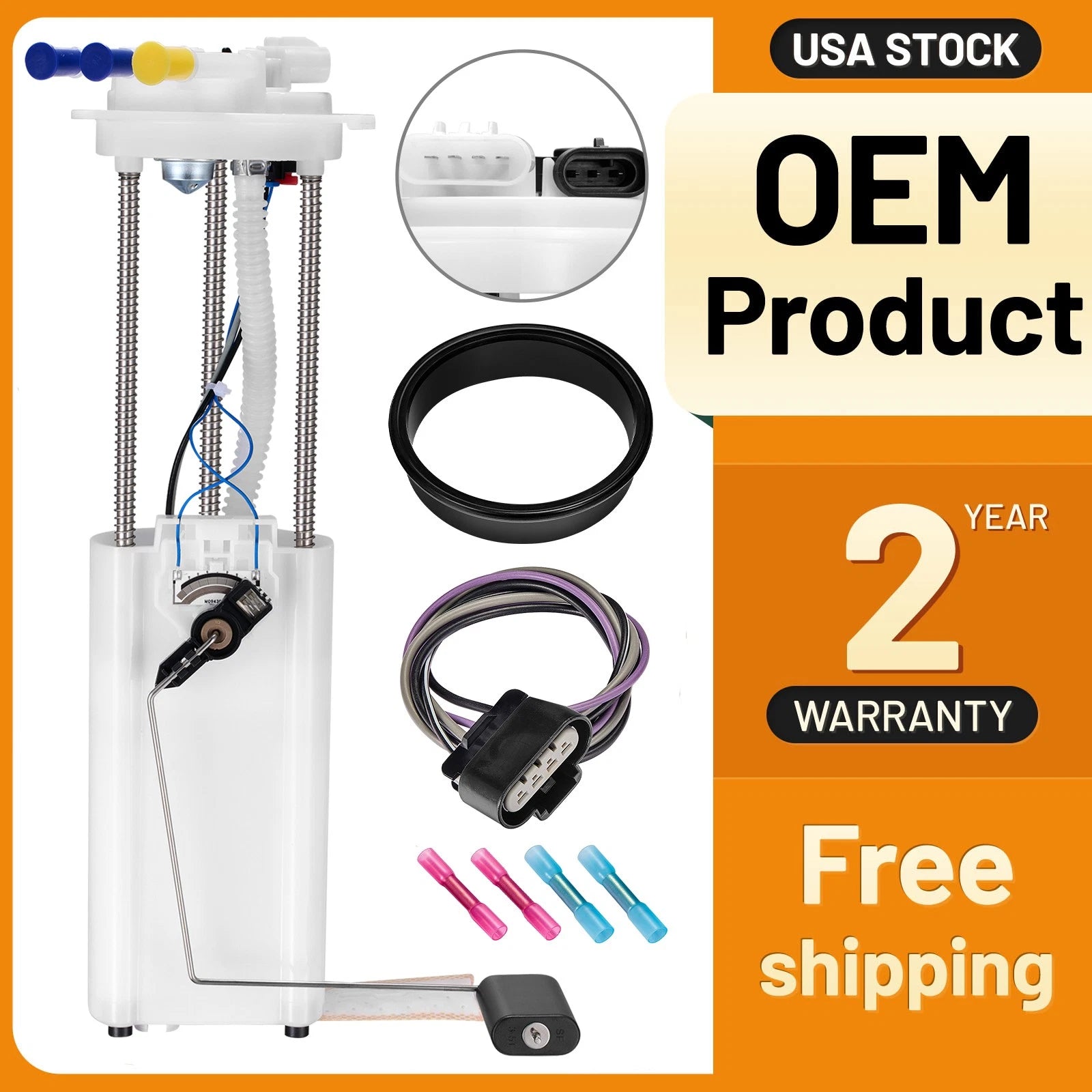 Fuel Gas Pump & Sending Unit Module for Chevy S10 Pickup GMC S-15 Sonoma (1982–2000)