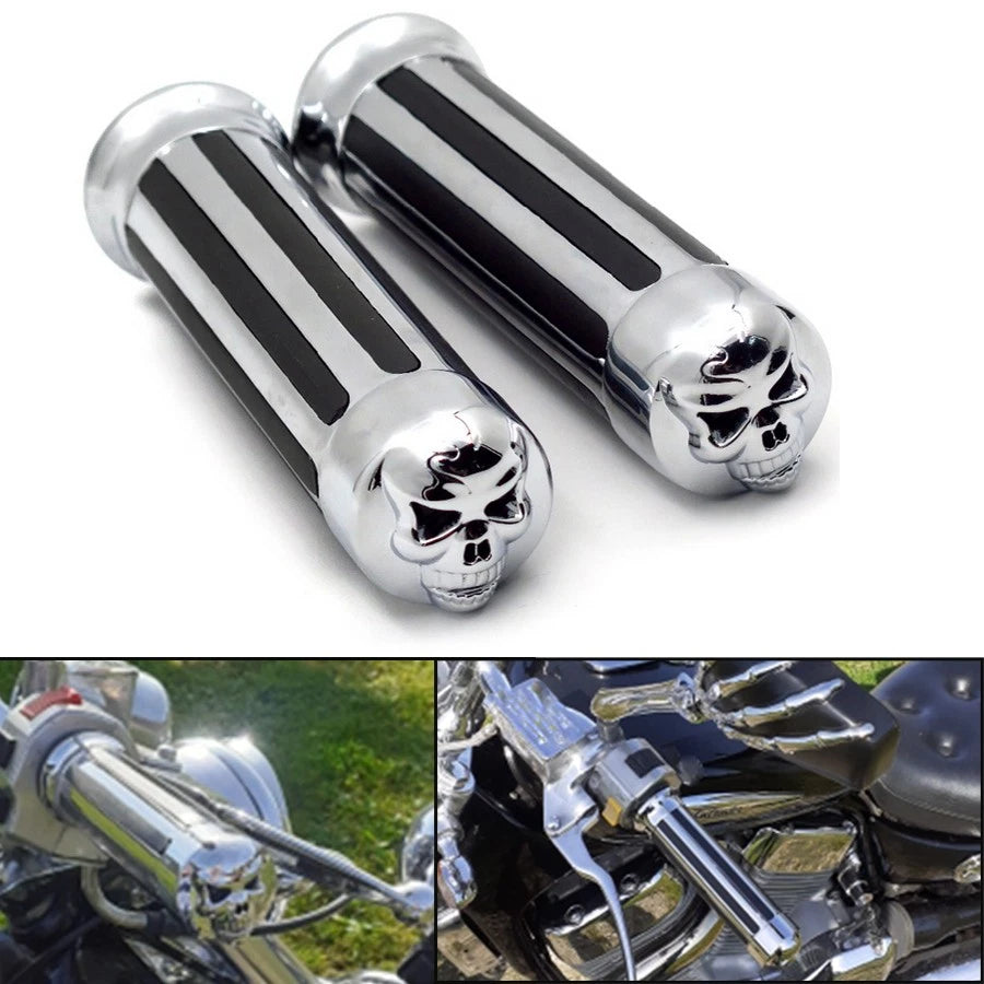 2X Motorcycle Hand Grips for Suzuki Marauder Boulevard (1997–2004)