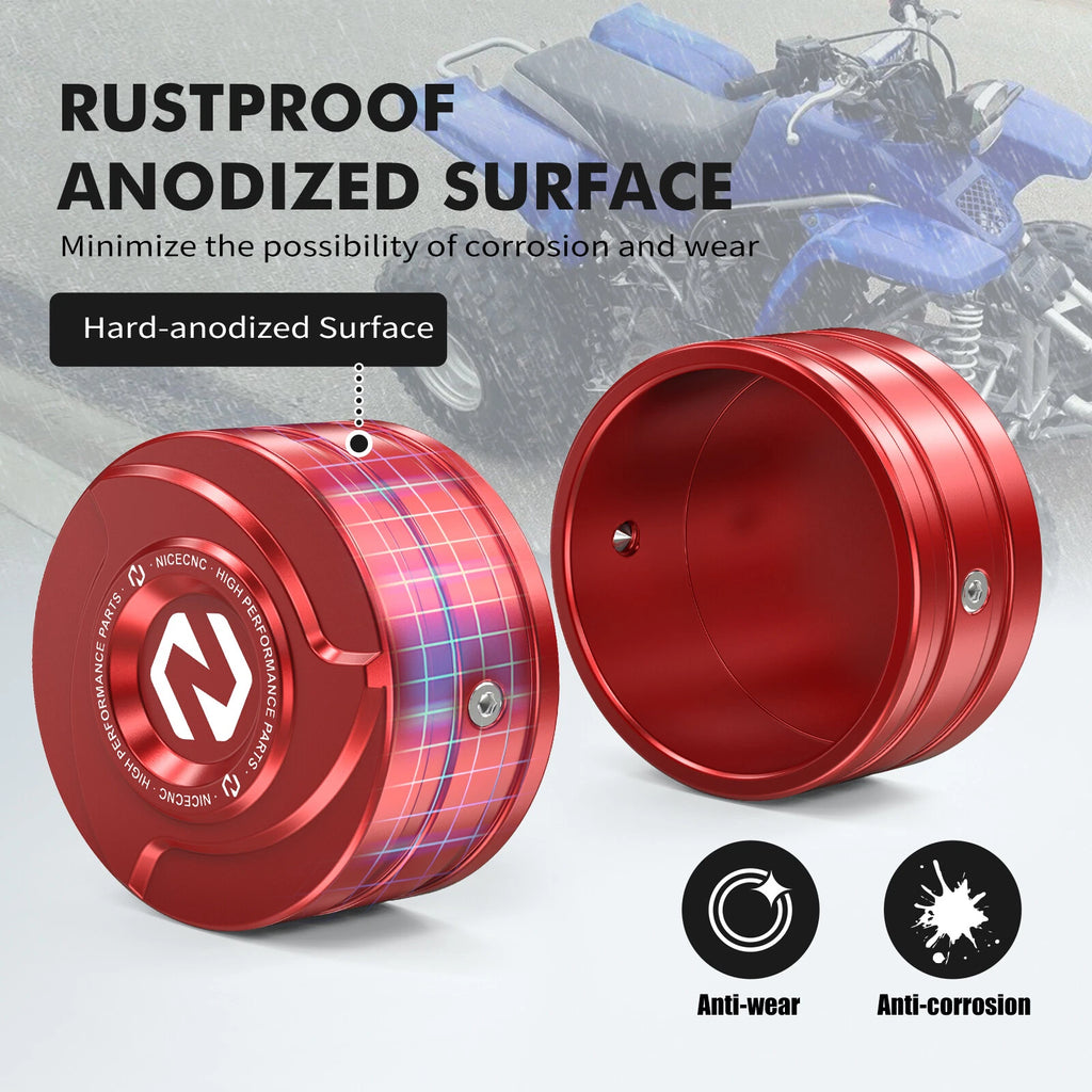 Front Bumper End Caps Plug Damper for Yamaha Blaster 200 YFS200 (2000–2006)