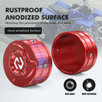 Front Bumper End Caps Plug Damper for Yamaha Blaster 200 YFS200 (2000–2006)