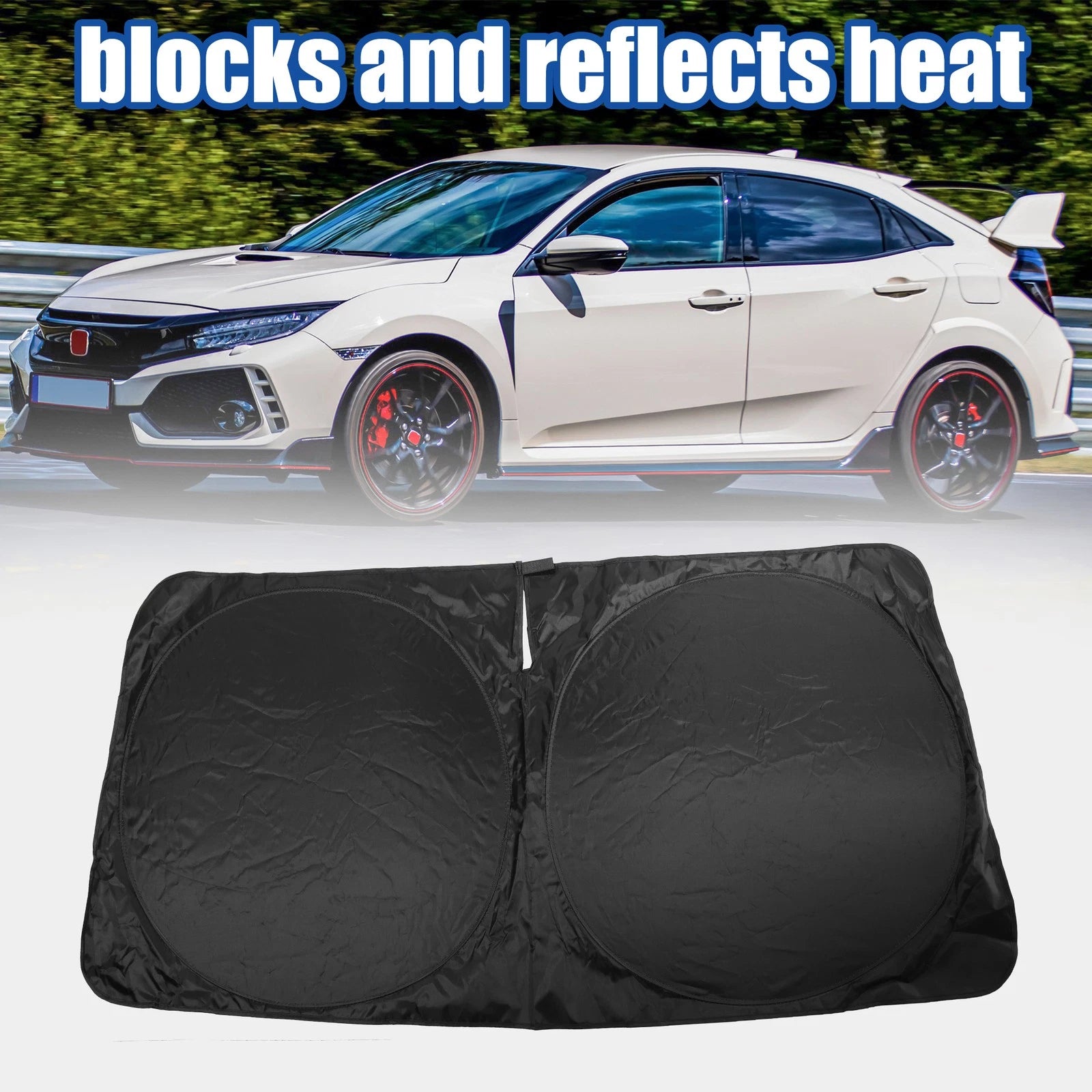 Foldable Windshield Sun Shade for Kia K5 (2021–2022) 149x72cm