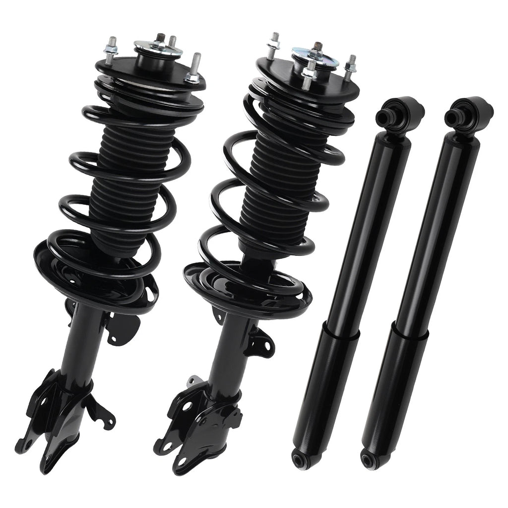 Front Struts w/ Coil Spring Assembly & Rear Shocks Kit for Acura MDX ZDX (2007–2013)