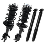 Front Struts w/ Coil Spring Assembly & Rear Shocks Kit for Acura MDX ZDX (2007–2013)