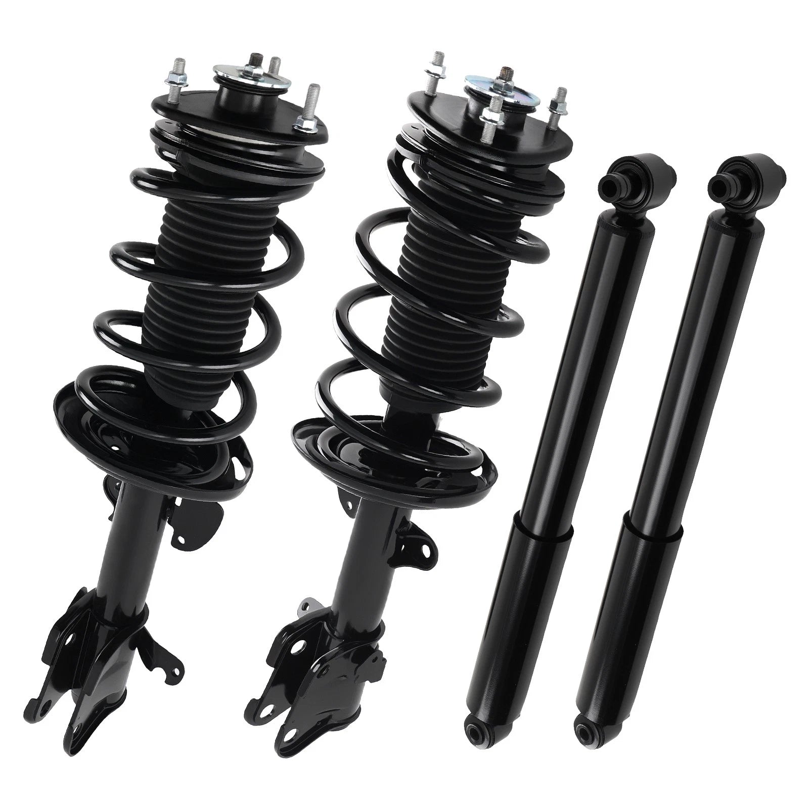 Front Struts w/ Coil Spring Assembly & Rear Shocks Kit for Acura MDX ZDX (2007–2013)
