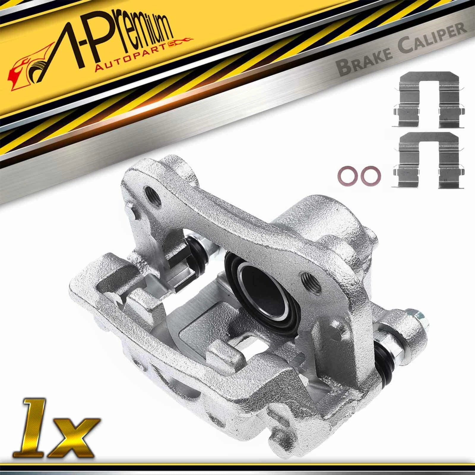 Rear Left Brake Caliper with Bracket for Hyundai Sonata (2016–2019) Kia Optima (2016–2019)