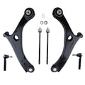 6pc Front Lower Control Arms Tie Rods Kit for Town & Country (2008–2010)