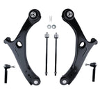 6pc Front Lower Control Arms Tie Rods Kit for Town & Country (2008–2010)