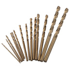 14-Piece HSS Cobalt Drill Bit Set for Stainless Steel (Compatible with )