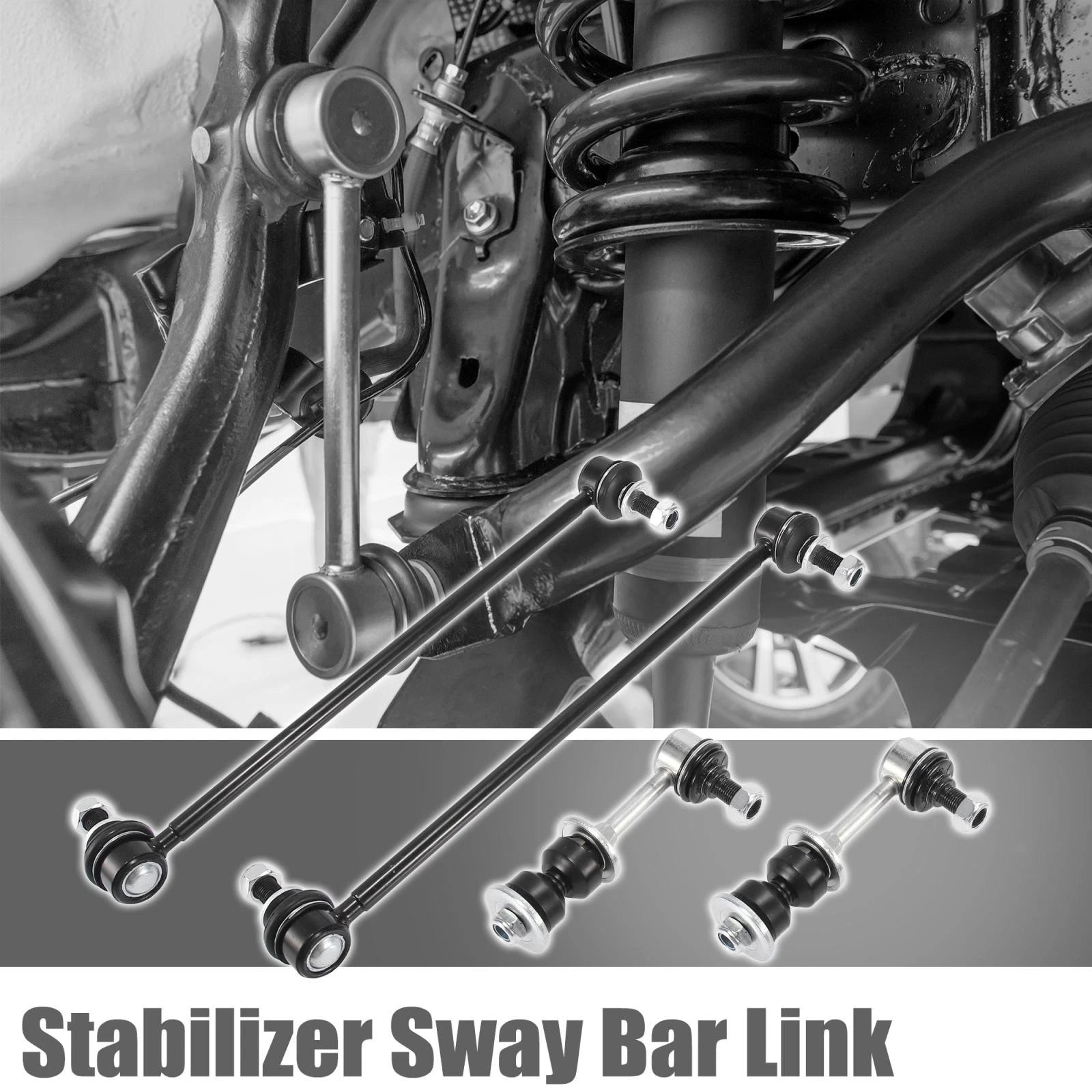 Set of 4 Sway Bar Links K750043 K750257 for Toyota RAV4 (2013–2018)