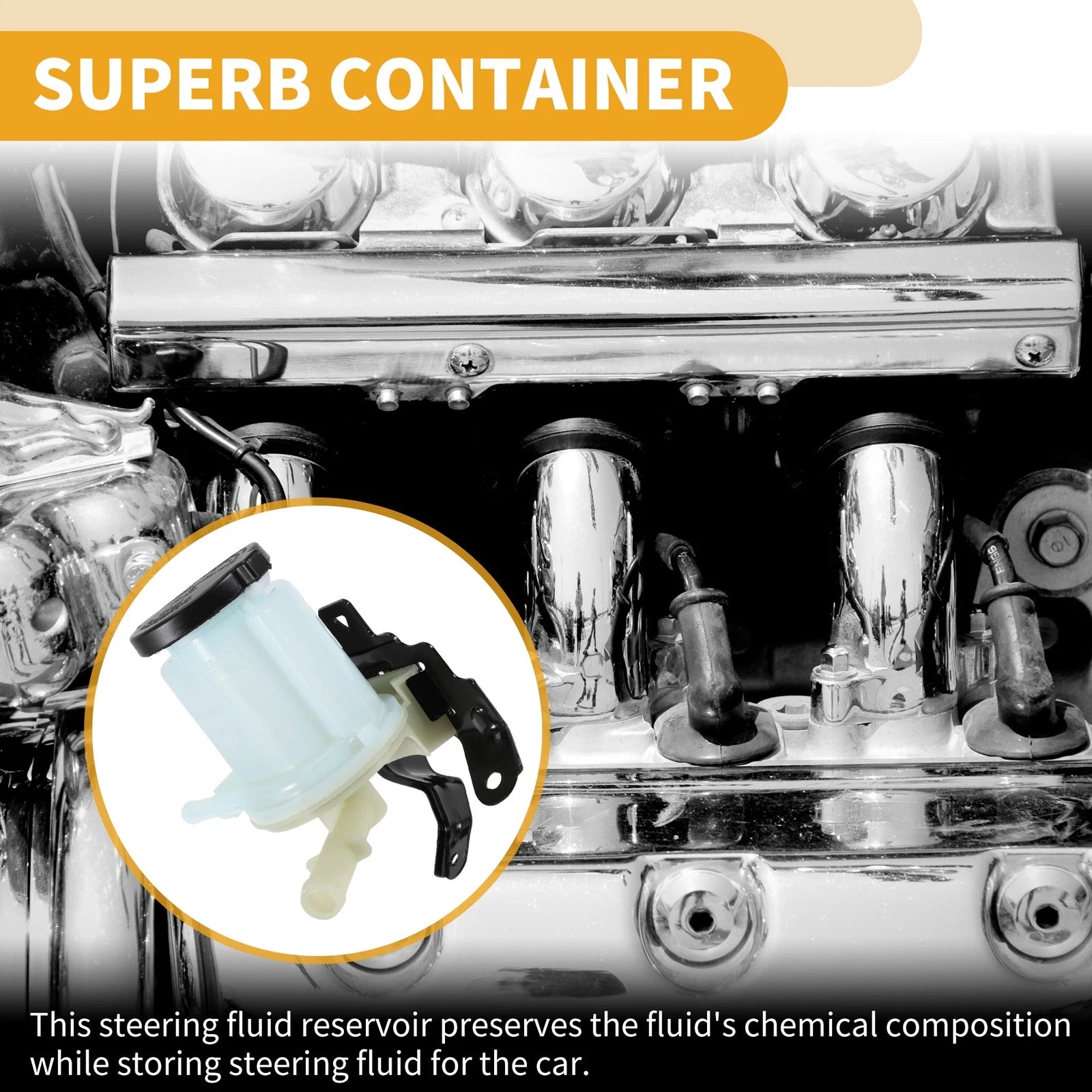 Power Steering Reservoir No. 4436012100 for Toyota Corolla (2003–2008)