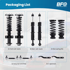 Coilover Strut Suspension Spring Kit for Ford Mustang (2005–2014) Adjustable Height