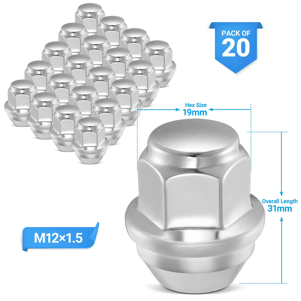 Lug Nuts for Ford Fusion Focus (2010–2018)