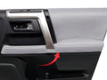 2 Piece Leather Door Panel Armrest for Toyota 4Runner (2010–2020) Gray