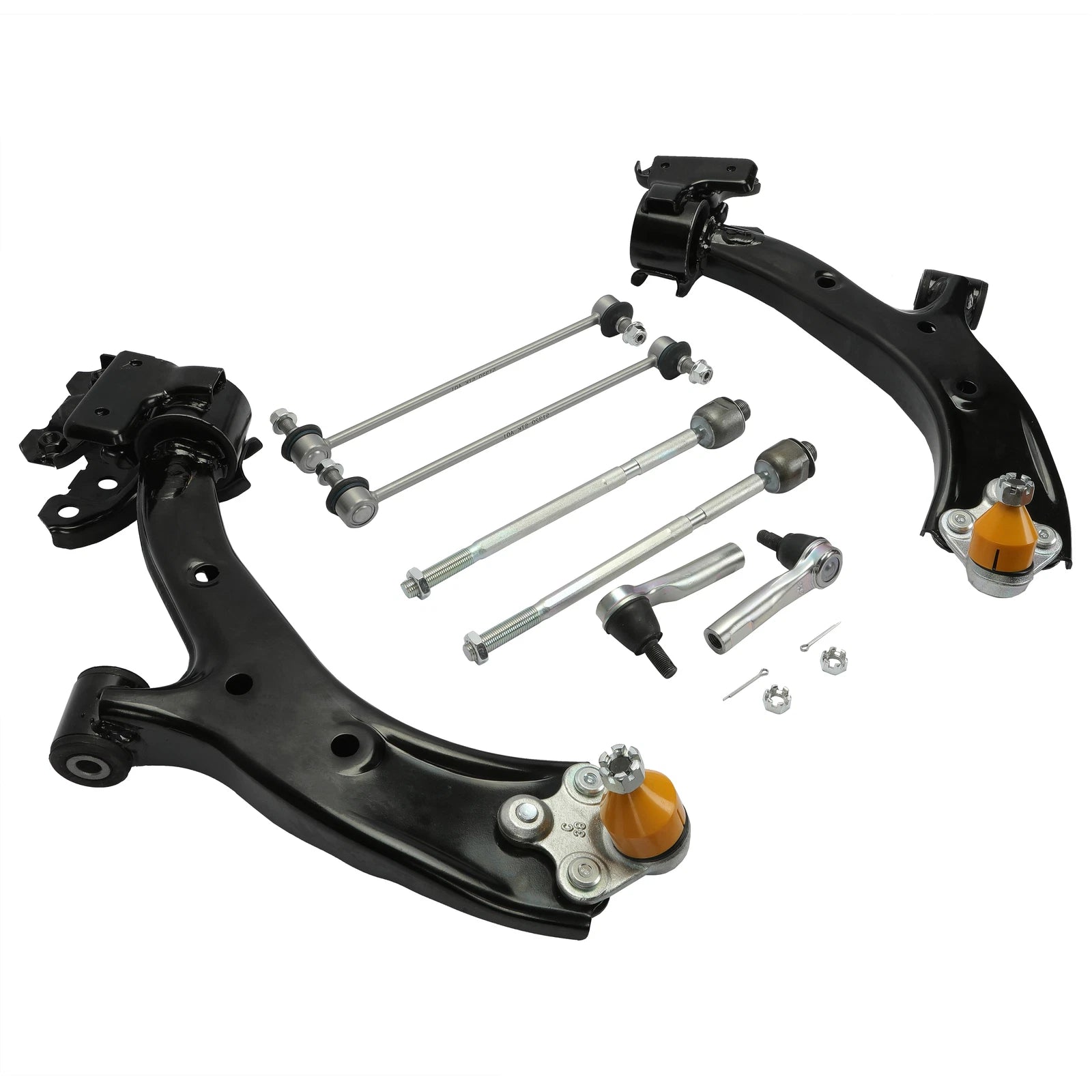 8PC Front Control Arm Ball Joint Tie Rod Sway Bar Kit for Honda CR-V (2007–2011)