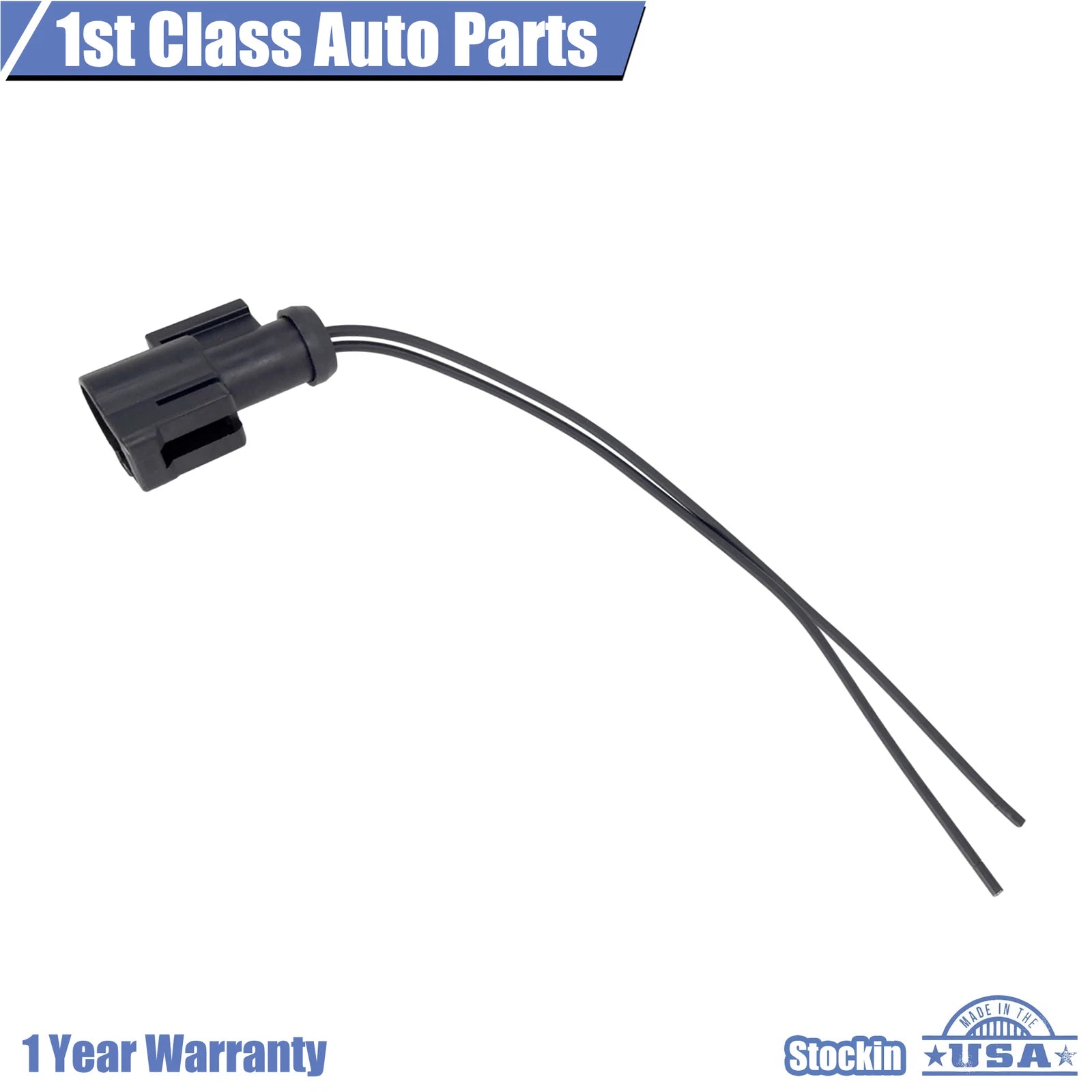 ABS Wheel Speed Sensor & Connector for Ford