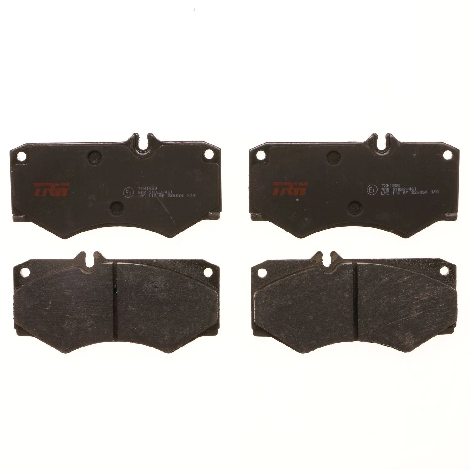 Set of 4 Disc Brake Pads for Mercedes-Benz G550 (2009–2018)