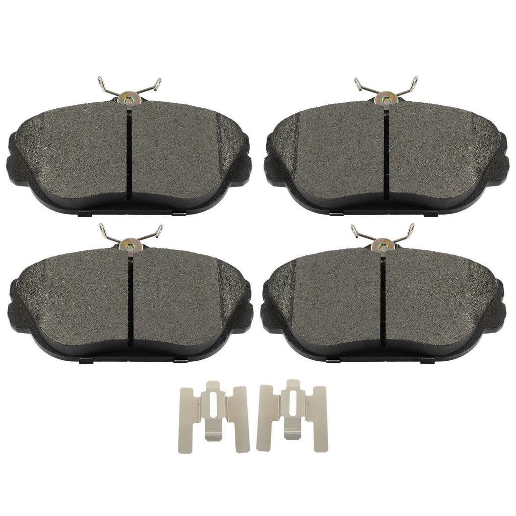 Set of 4 Front Semi-Metallic Brake Pads for Ford Taurus (1994–1997)