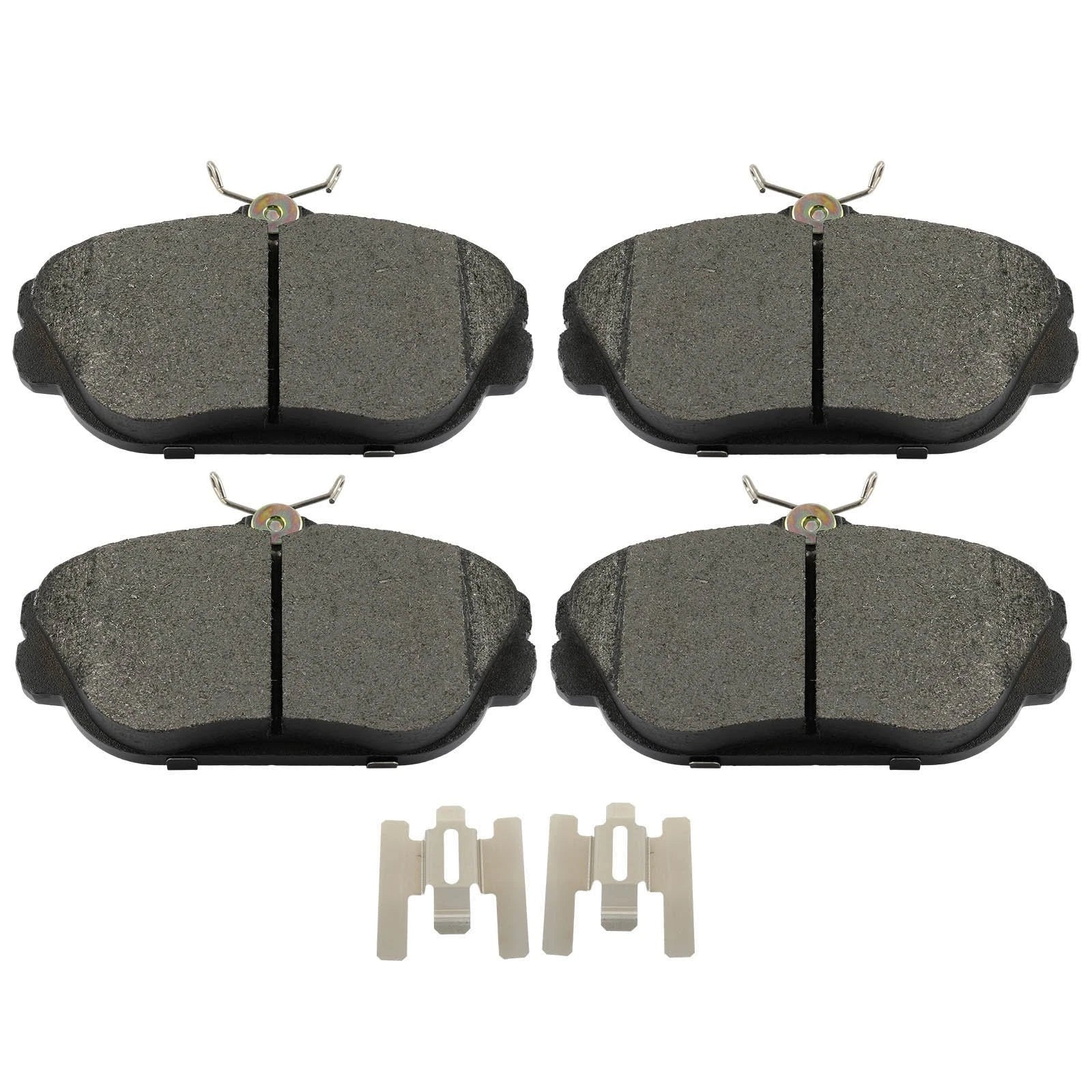 Set of 4 Front Semi-Metallic Brake Pads for Ford Taurus (1994–1997)