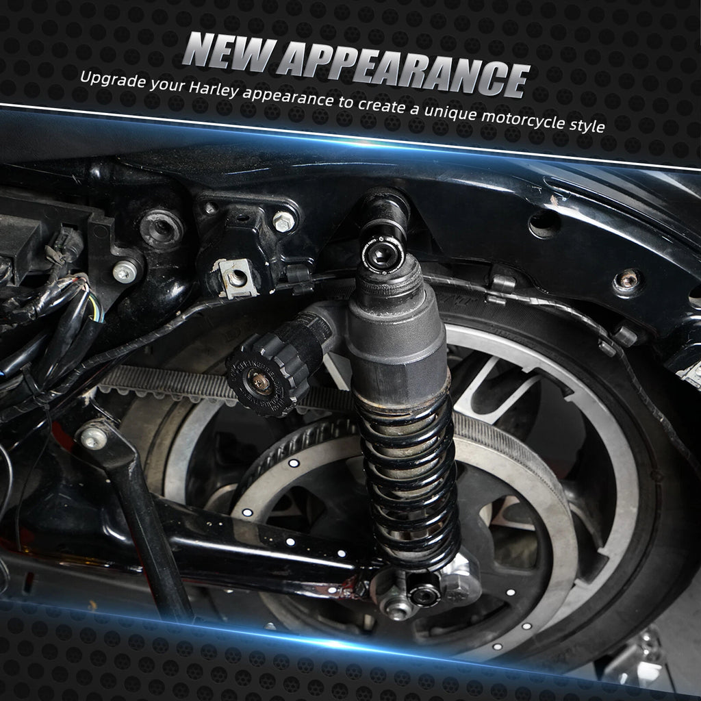 Aluminum Rear Shock Bolt Mount Kit for Harley Road King EFI (1996–2006)