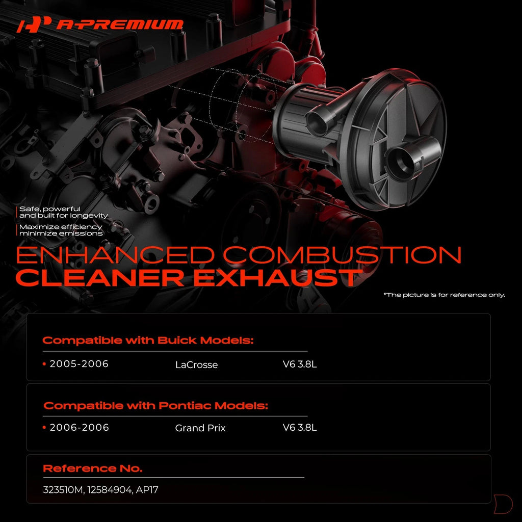 Secondary Air Injection Pump for Buick LaCrosse (2005-2006)
