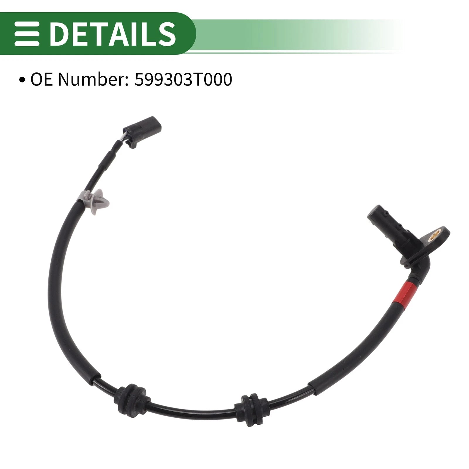 ABS Wheel Speed Sensor No. 599303T000 for Kia K900 (2015–2017) Rear Right