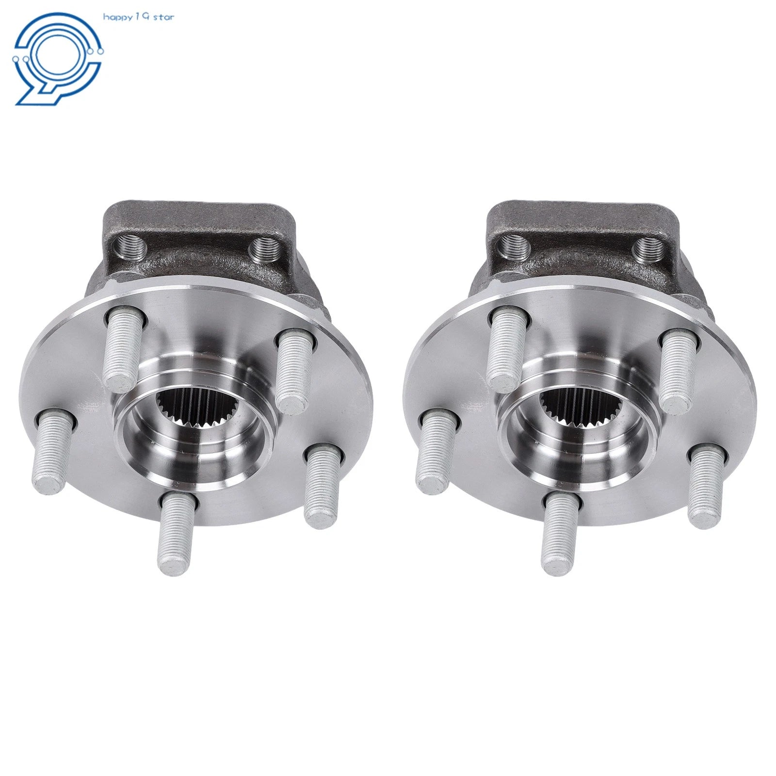 Front Wheel Bearing Hub 5 Lugs Pair for Subaru Forester Impreza (2014–2018)