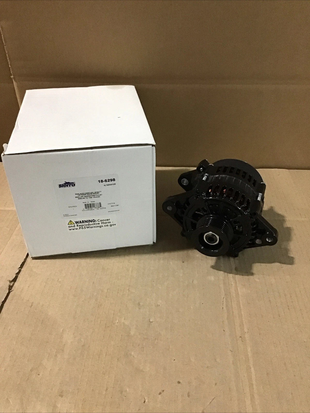 MerCruiser V6/V8 Alternator 18-6298 for Sierra (Open Box)