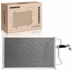 A/C Condenser with Bracket for Ford Tempo Escort EXP Mercury Topaz (1984–1991)