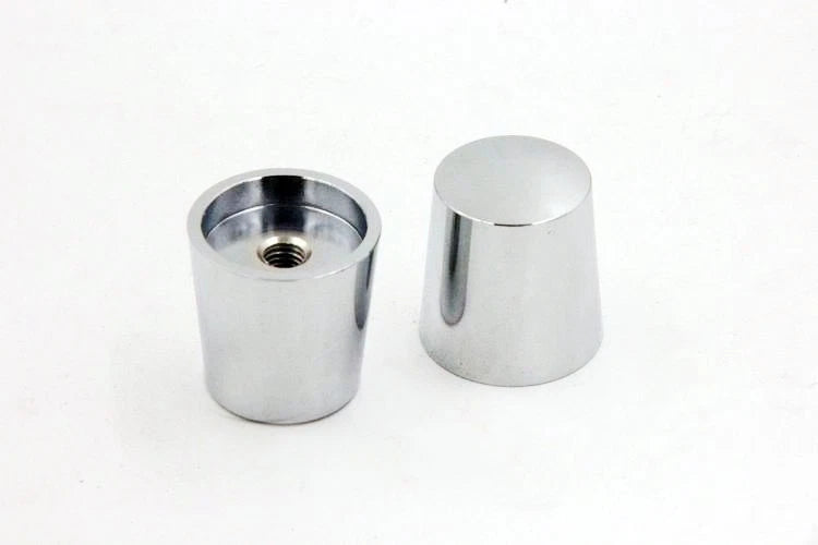 Set of 2 Billet Chrome Handle Bar Ends for Honda CBR (1993–2007)