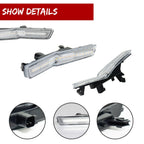 2X White LED Front Side Marker Lights for Dodge Challenger (2018–2022)