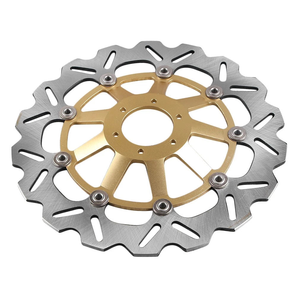 Front Brake Disc Rotors Set of 2 for Honda CBR1100XX (1997–1998) Gold