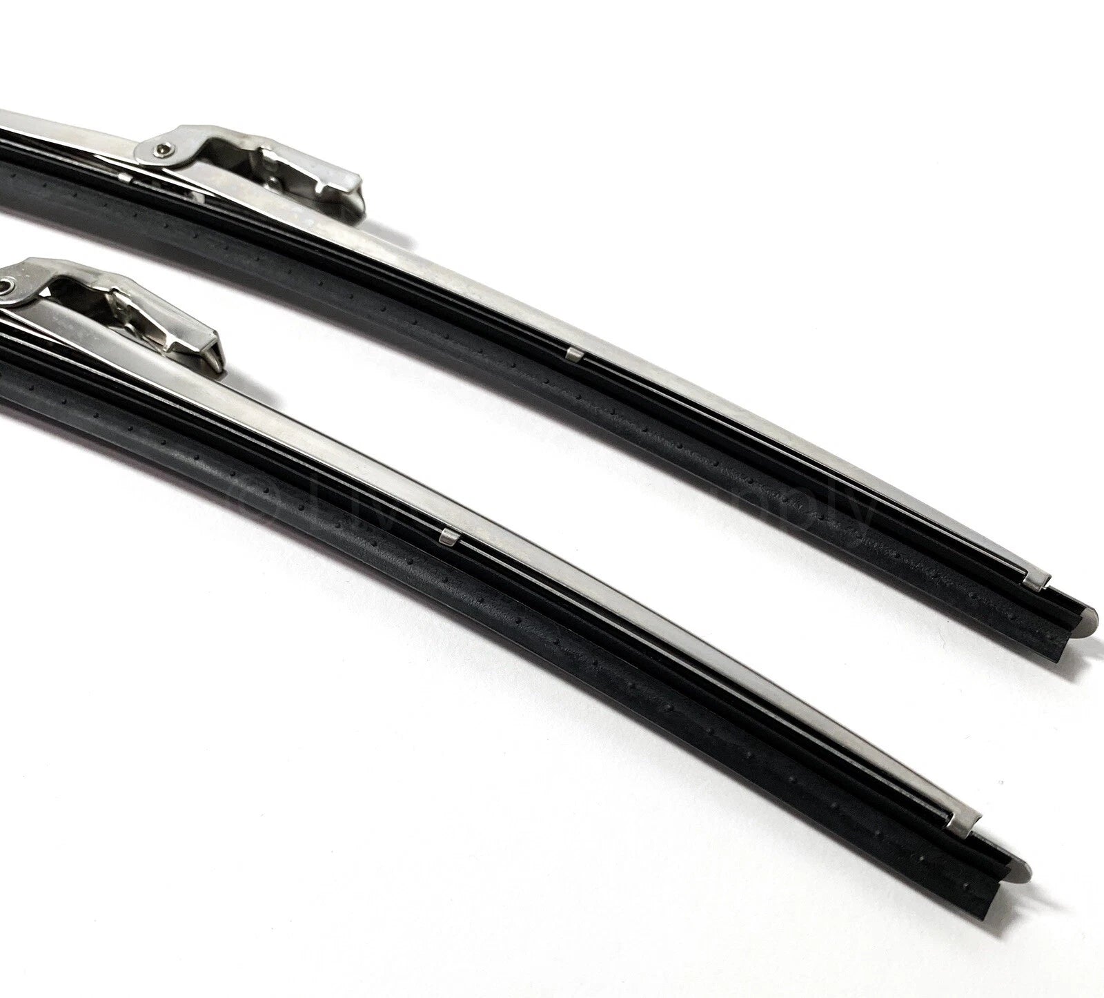 15" Stainless Steel Front Windshield Wiper Blades for Vehicle (Universal)