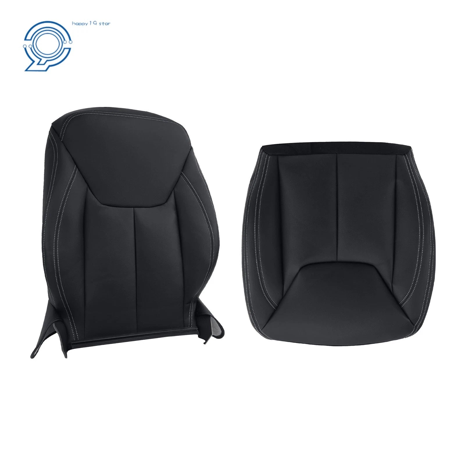Driver Seat Cover for Jeep Wrangler (2013–2017) Leather Black
