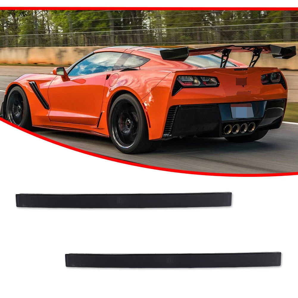 Smoke Rear Bumper Reflector Light for Chevy C7 Corvette (2014–2019)