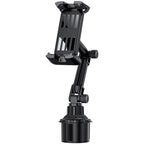 Adjustable Car Cup Holder Mount for Phones Tablets 4 to 13 Inch