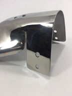 Exhaust Tip Stainless Steel Red Jewel Style for Universal Hot Rod (Universal)