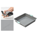 Silicone Square Chiffon Cake Mold 17.3x20x3.5 cm Food Safe
