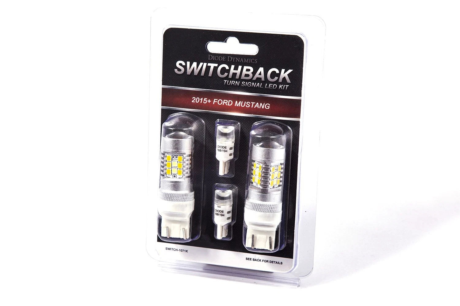 LED Switchback Turn Signal Bulbs Replacement for Ford Mustang (2015–2017)