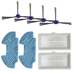 Side Brush Filter Mop Cloth Kit for Samsung POWERbot-E VR05R5050WK (2015–2023)