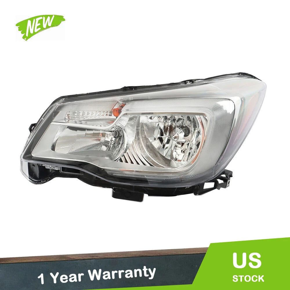 Clear Chrome Headlight for Subaru Forester (2017–2018)