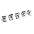 25Pc Set Metal Fastener Clips for Car Retainer Moulding Trim